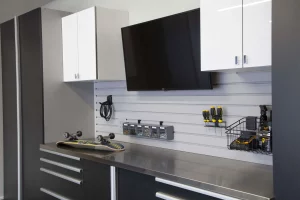 Basalt custom Garage Cabinets