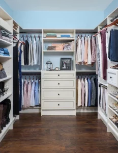Well organized Men's Custom Closet